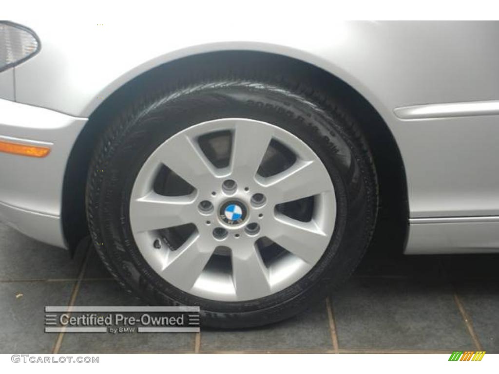 2006 3 Series 325i Convertible - Titanium Silver Metallic / Beige photo #8