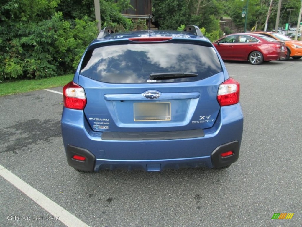 2014 XV Crosstrek 2.0i Limited - Quartz Blue Pearl / Ivory photo #7