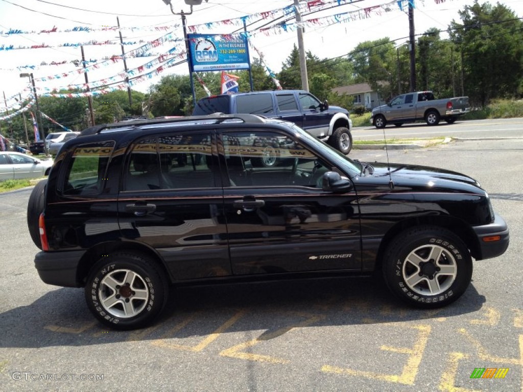 2003 Tracker 4WD Hard Top - Black / Medium Gray photo #8