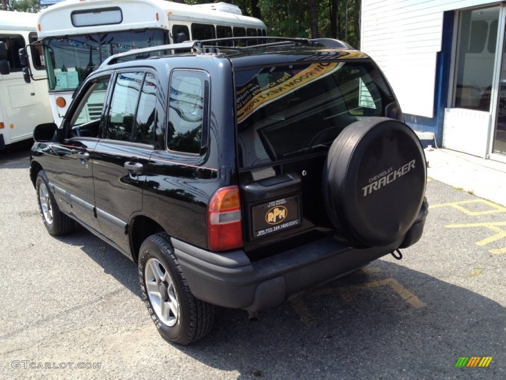 2003 Tracker 4WD Hard Top - Black / Medium Gray photo #11