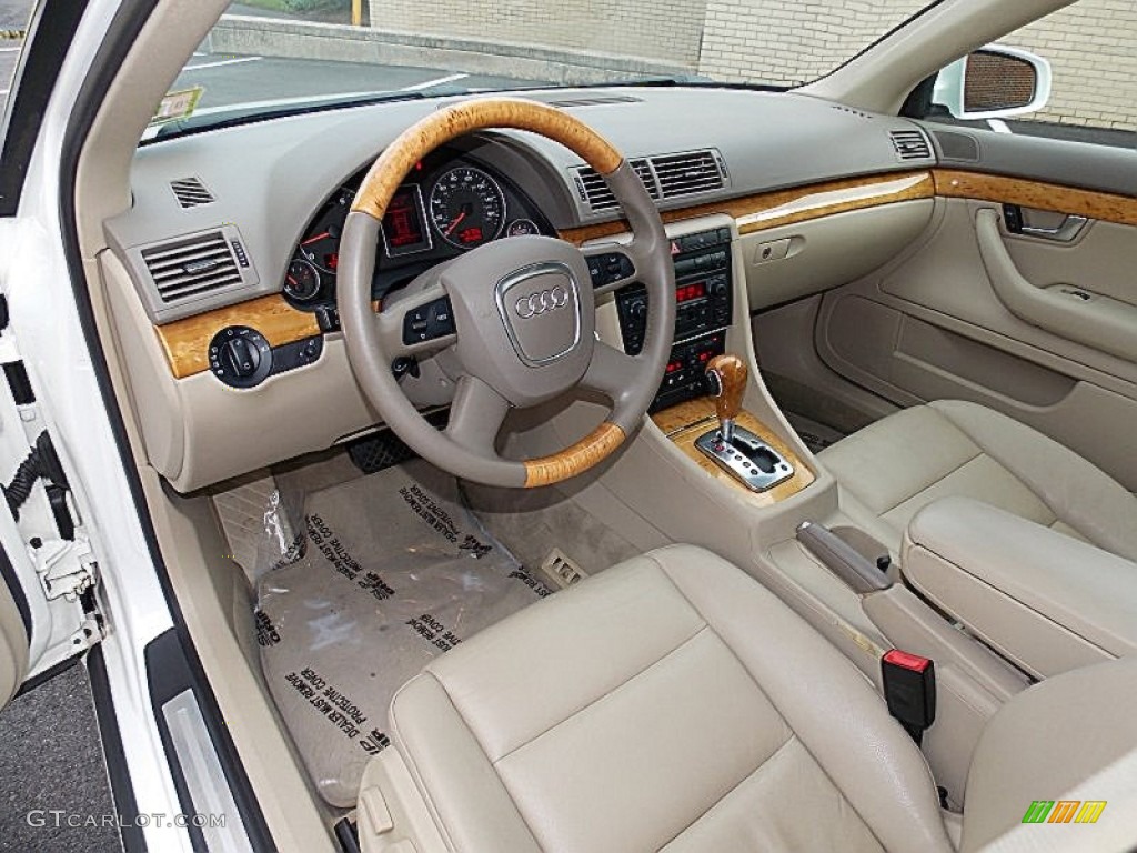 Beige Interior 2006 Audi A4 2 0t Quattro Sedan Photo