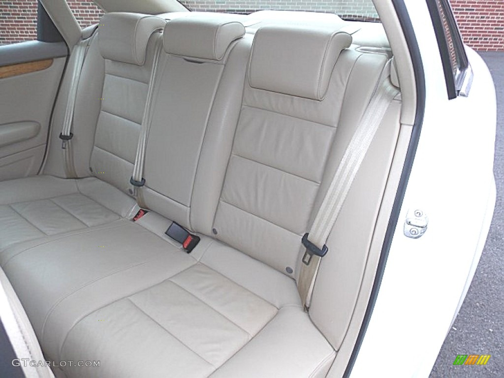 2006 Audi A4 2.0T quattro Sedan Rear Seat Photo #95852140