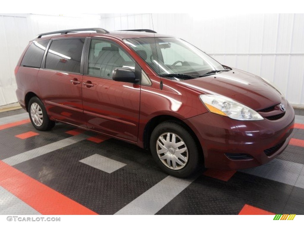 Salsa Red Pearl 2007 Toyota Sienna LE Exterior Photo #95852416