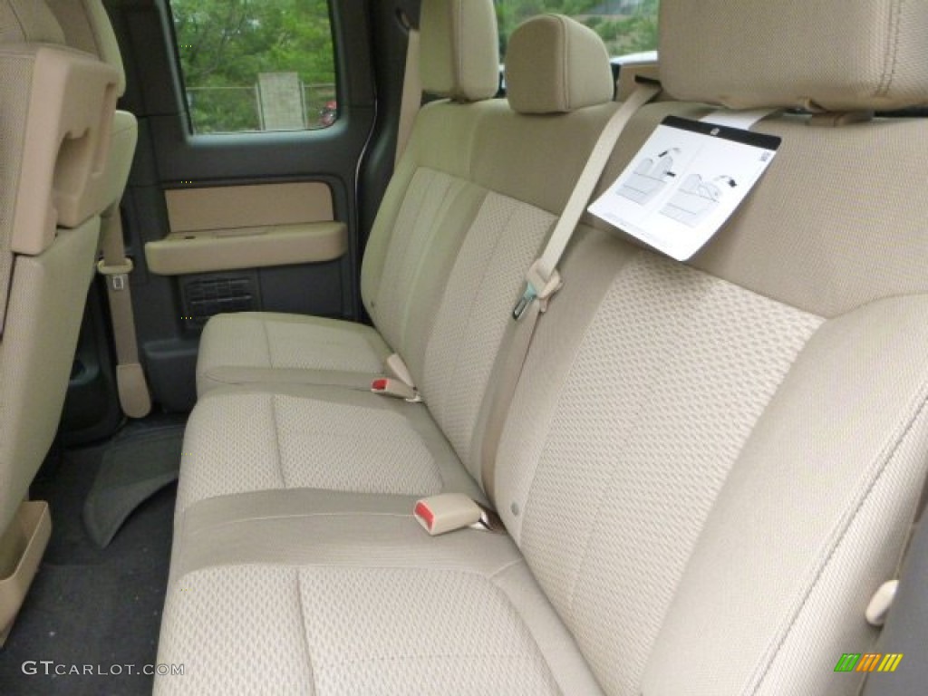 2014 F150 XLT SuperCab 4x4 - Pale Adobe / Pale Adobe photo #10
