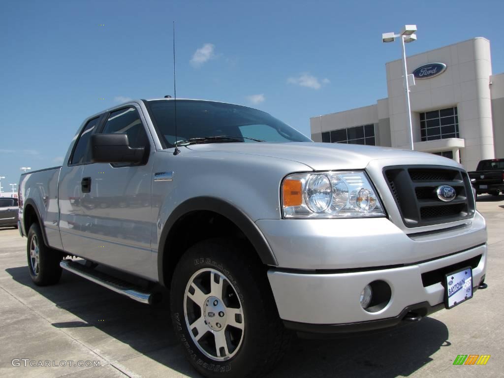 Silver Metallic Ford F150