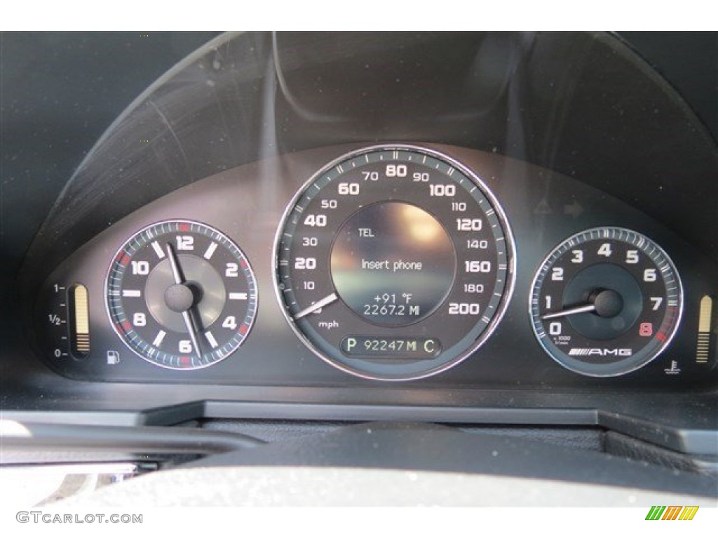 2007 Mercedes-Benz E 63 AMG Sedan Gauges Photos