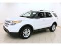 2013 Oxford White Ford Explorer XLT 4WD  photo #3