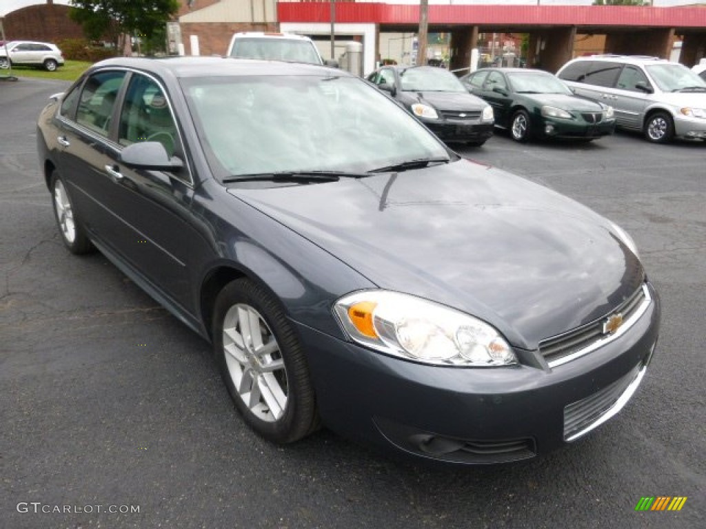 2011 Impala LTZ - Cyber Gray Metallic / Gray photo #2