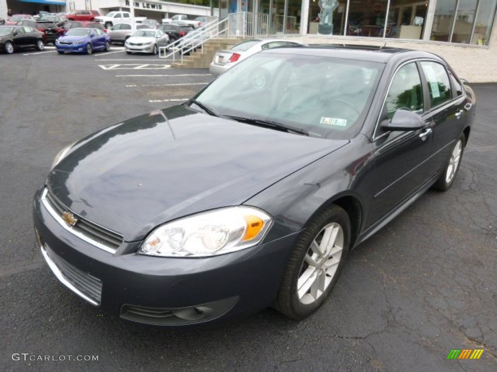 2011 Impala LTZ - Cyber Gray Metallic / Gray photo #4