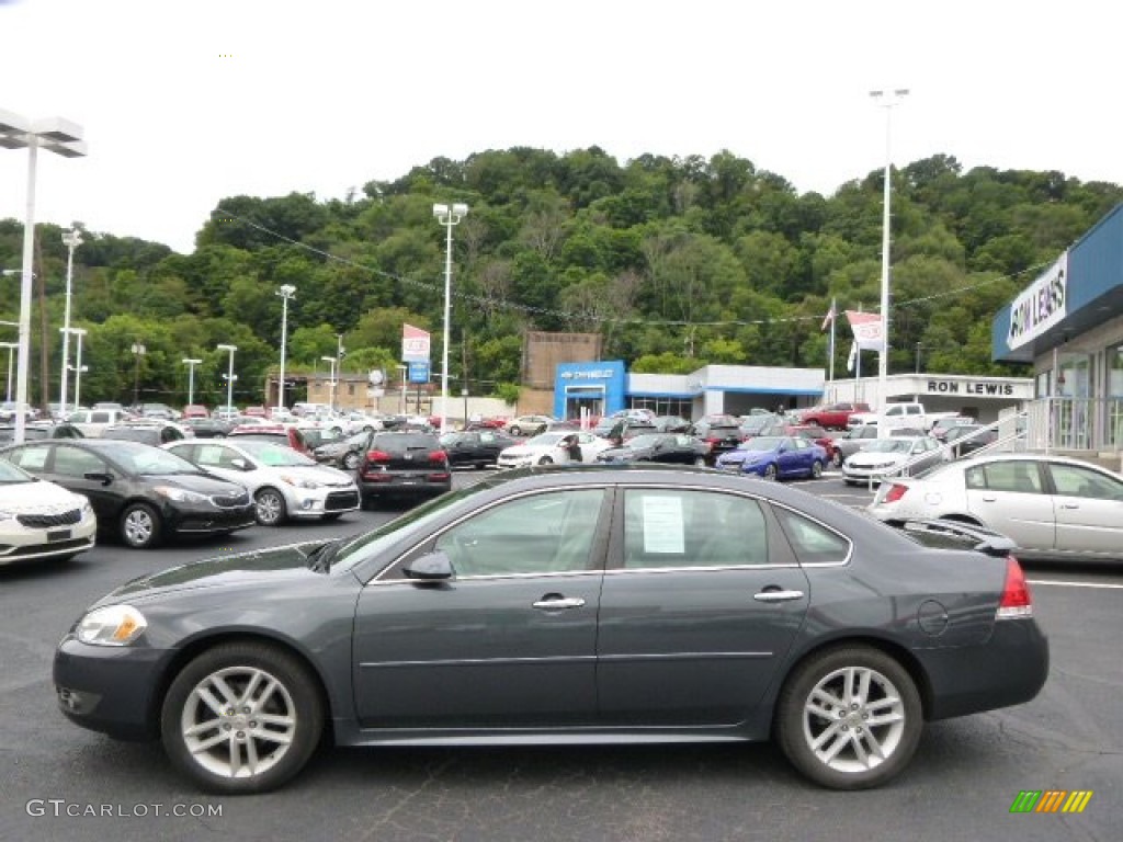 2011 Impala LTZ - Cyber Gray Metallic / Gray photo #5
