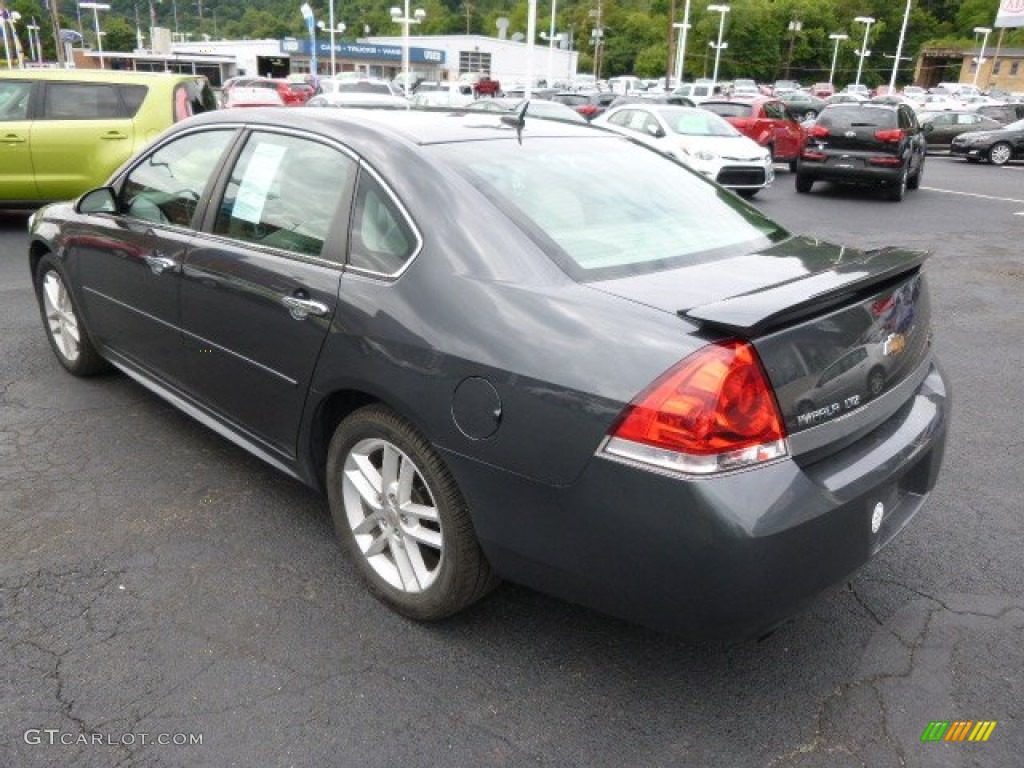 2011 Impala LTZ - Cyber Gray Metallic / Gray photo #6