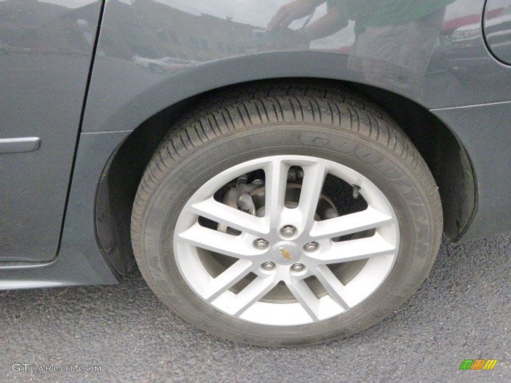 2011 Impala LTZ - Cyber Gray Metallic / Gray photo #9