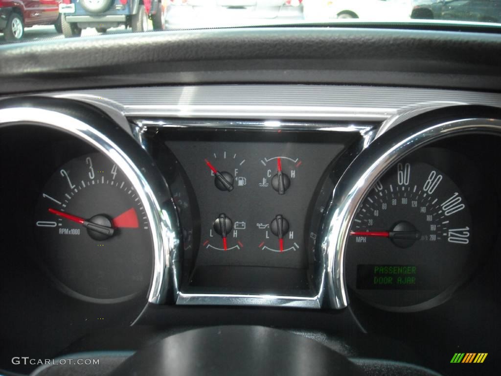 2007 Mustang V6 Premium Coupe - Windveil Blue Metallic / Light Graphite photo #18
