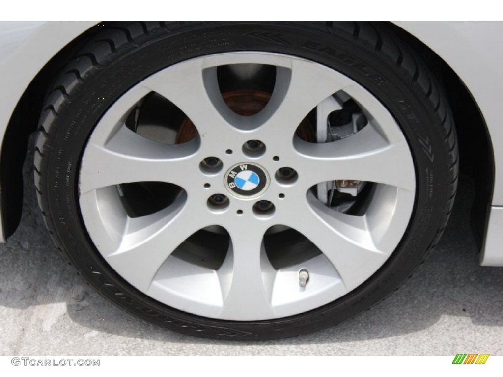 2008 3 Series 335i Sedan - Titanium Silver Metallic / Saddle Brown/Black photo #4