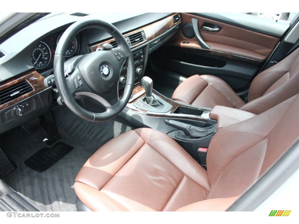 2008 3 Series 335i Sedan - Titanium Silver Metallic / Saddle Brown/Black photo #11
