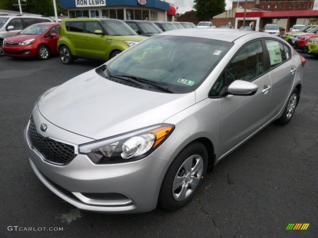 2015 Forte LX - Bright Silver / Gray Two Tone photo #4