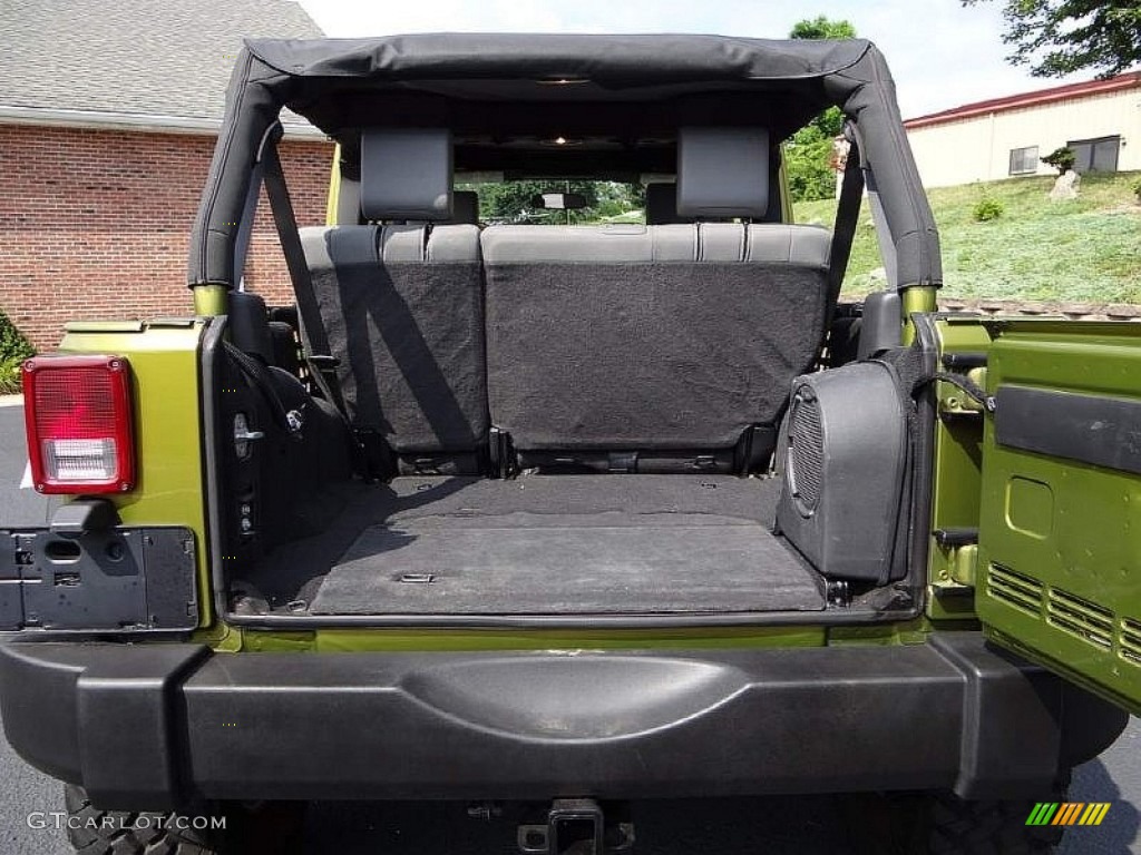 2008 Wrangler Unlimited Rubicon 4x4 - Rescue Green Metallic / Dark Slate Gray/Med Slate Gray photo #36