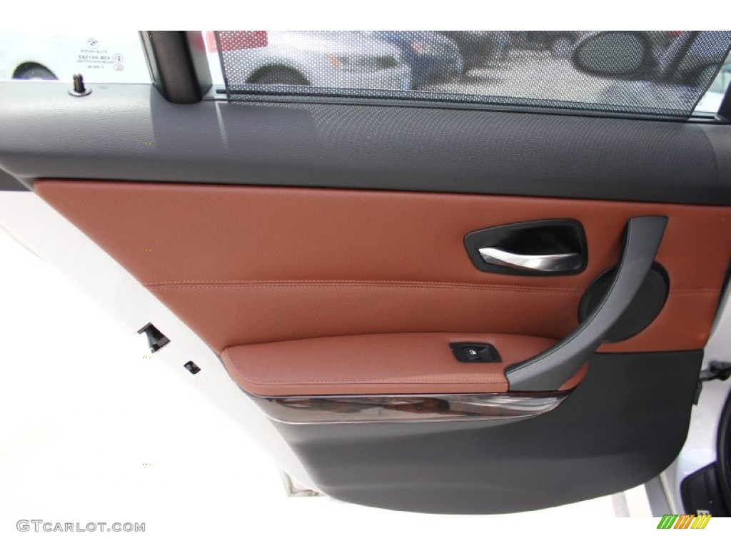 2008 3 Series 335i Sedan - Titanium Silver Metallic / Saddle Brown/Black photo #25