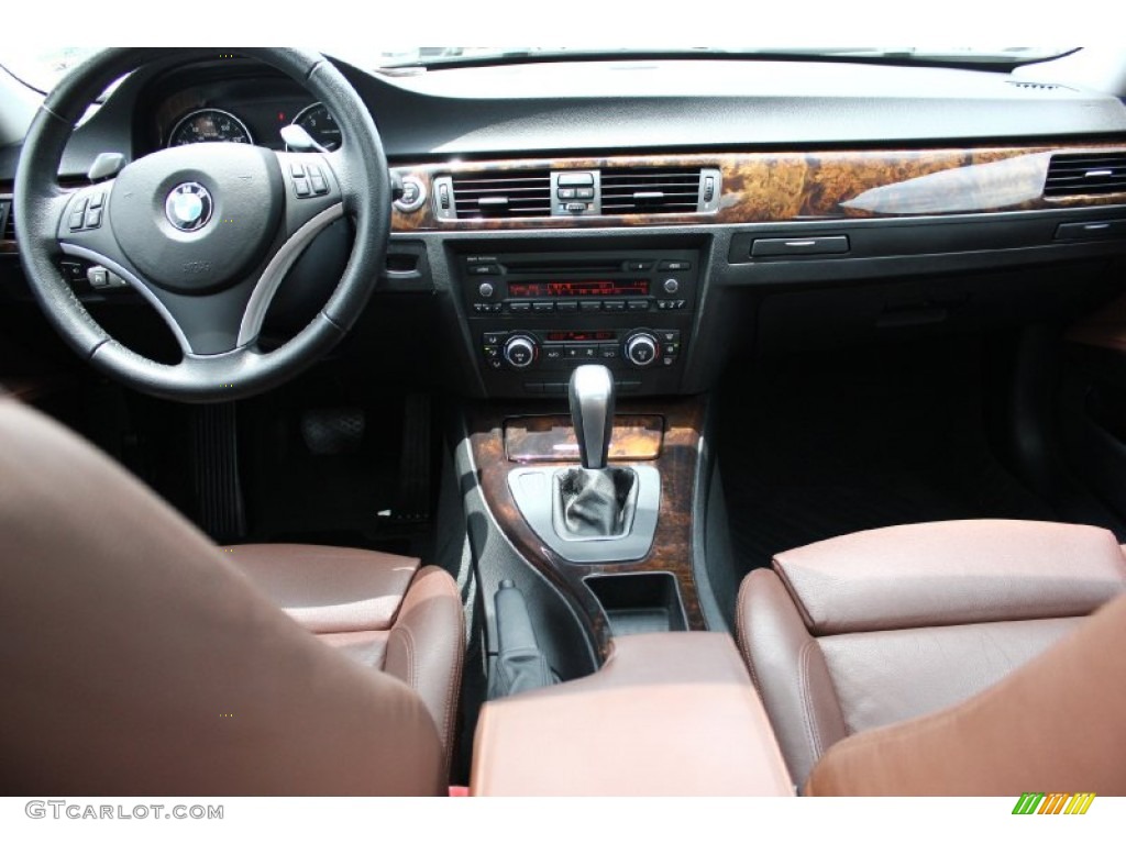 2008 3 Series 335i Sedan - Titanium Silver Metallic / Saddle Brown/Black photo #28