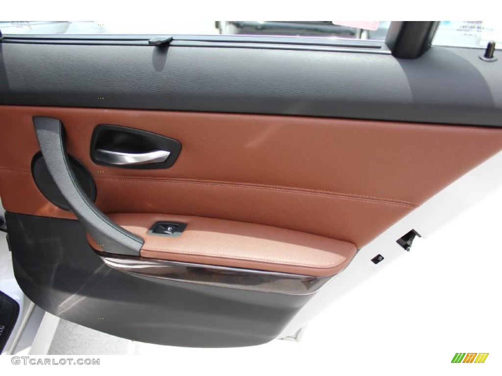 2008 3 Series 335i Sedan - Titanium Silver Metallic / Saddle Brown/Black photo #31