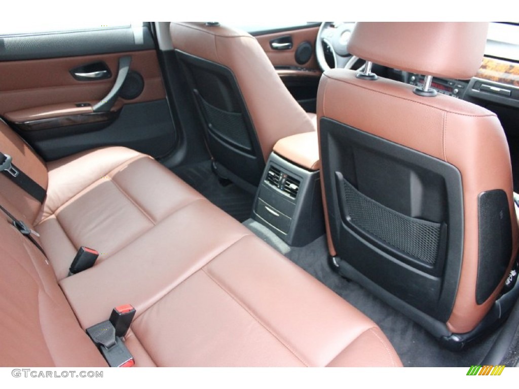 2008 3 Series 335i Sedan - Titanium Silver Metallic / Saddle Brown/Black photo #32