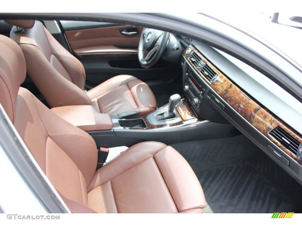2008 3 Series 335i Sedan - Titanium Silver Metallic / Saddle Brown/Black photo #36