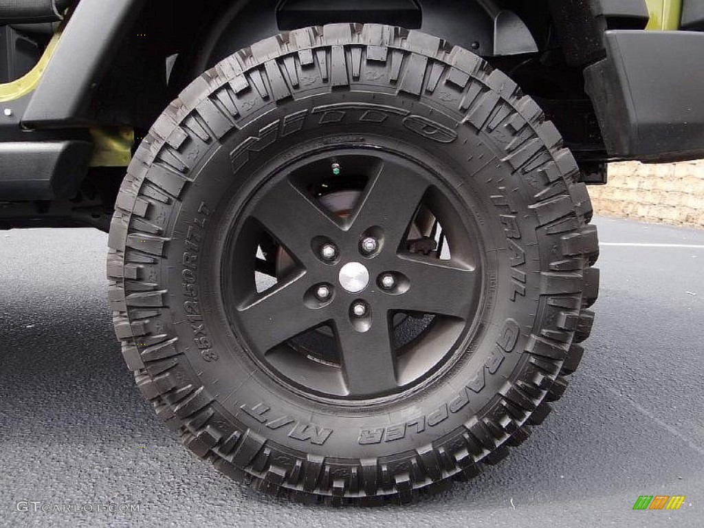 2008 Wrangler Unlimited Rubicon 4x4 - Rescue Green Metallic / Dark Slate Gray/Med Slate Gray photo #53