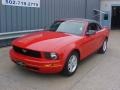 Torch Red - Mustang V6 Deluxe Convertible Photo No. 2