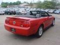 2007 Torch Red Ford Mustang V6 Deluxe Convertible  photo #10
