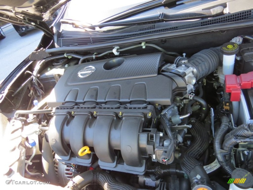 2014 Sentra SR - Super Black / Charcoal photo #12