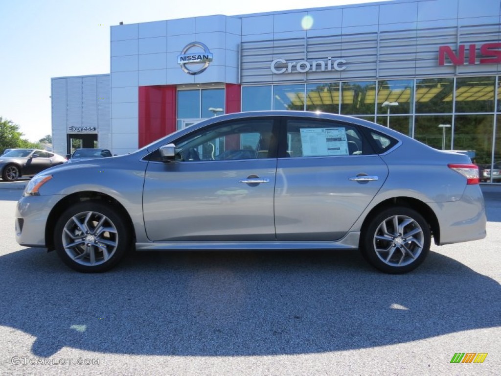 2014 Sentra SR - Magnetic Gray / Charcoal photo #2