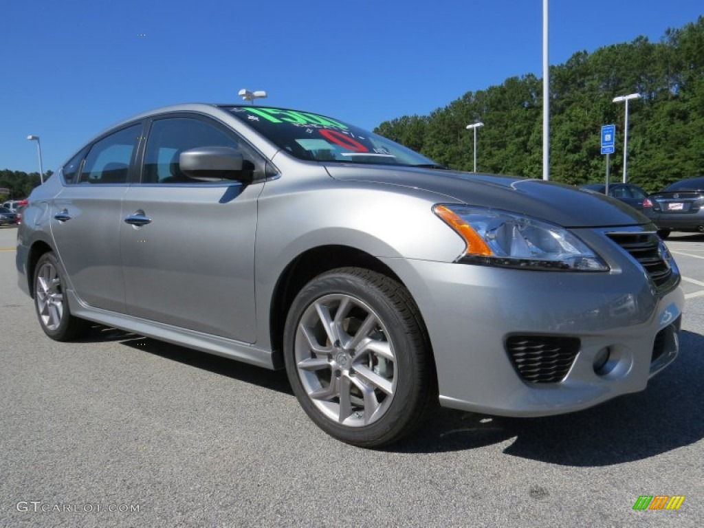 2014 Sentra SR - Magnetic Gray / Charcoal photo #7