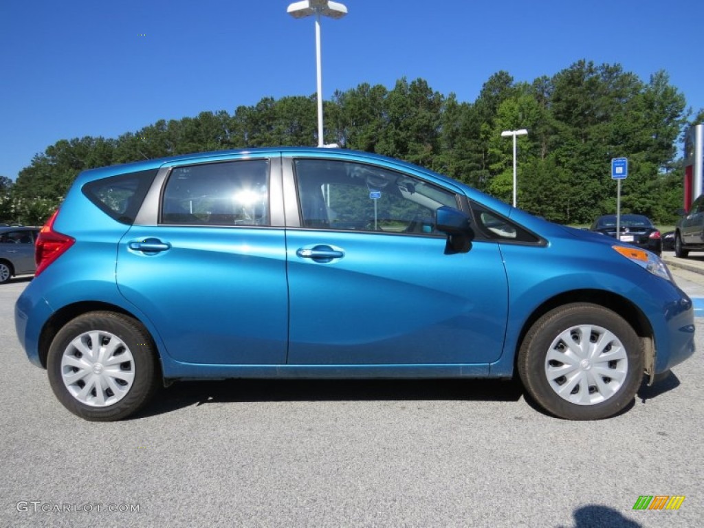 Metallic Peacock 2015 Nissan Versa Note S Exterior Photo #95861617