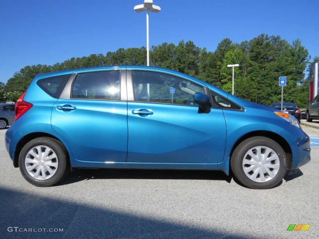 Metallic Peacock 2015 Nissan Versa Note SV Exterior Photo #95862503