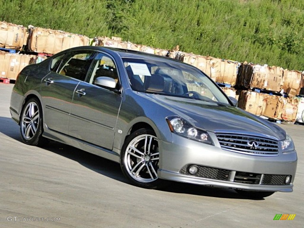 Diamond Graphite Metallic 2007 Infiniti M 45 Sport Sedan Exterior Photo #95867266