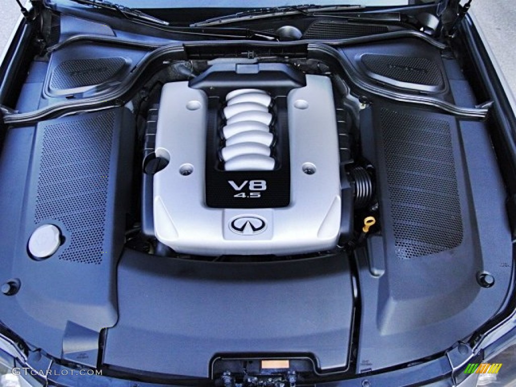 2007 Infiniti M 45 Sport Sedan Engine Photos