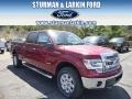 2014 Ruby Red Ford F150 XLT SuperCrew 4x4  photo #1