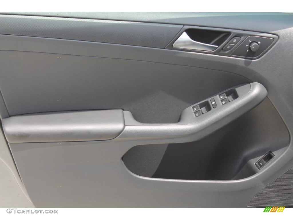 2014 Jetta S Sedan - Platinum Gray Metallic / Titan Black photo #8