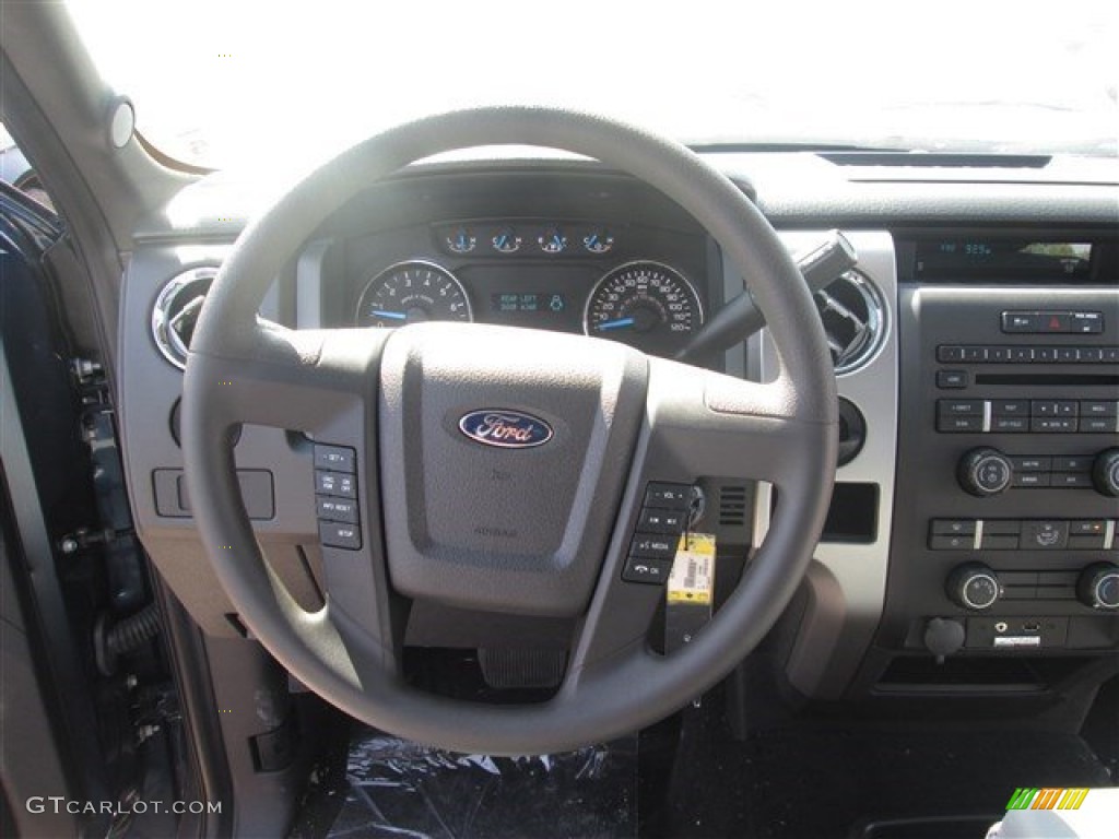 2014 F150 XLT SuperCrew - Blue Jeans / Steel Grey photo #8