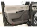 Light Gray 2013 Toyota Sienna LE Door Panel