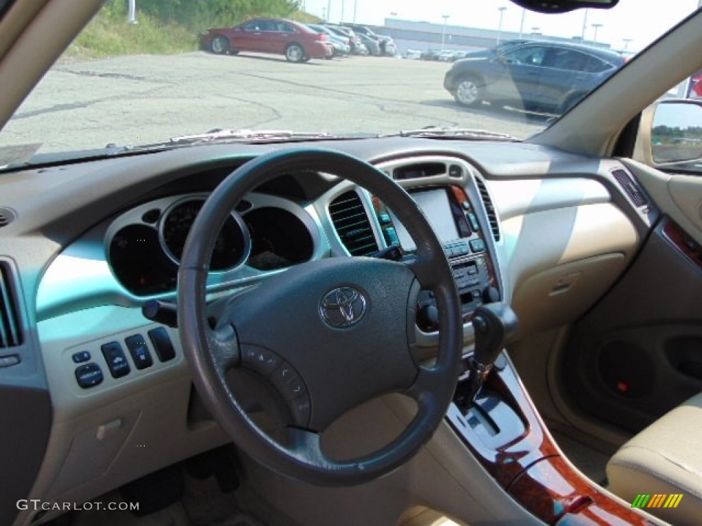Ivory Beige Interior 2006 Toyota Highlander Hybrid Limited 4WD Photo #95871688