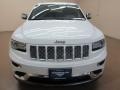 2014 Bright White Jeep Grand Cherokee Summit 4x4  photo #2