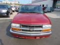 2003 Dark Cherry Red Metallic Chevrolet S10 LS Extended Cab 4x4  photo #4