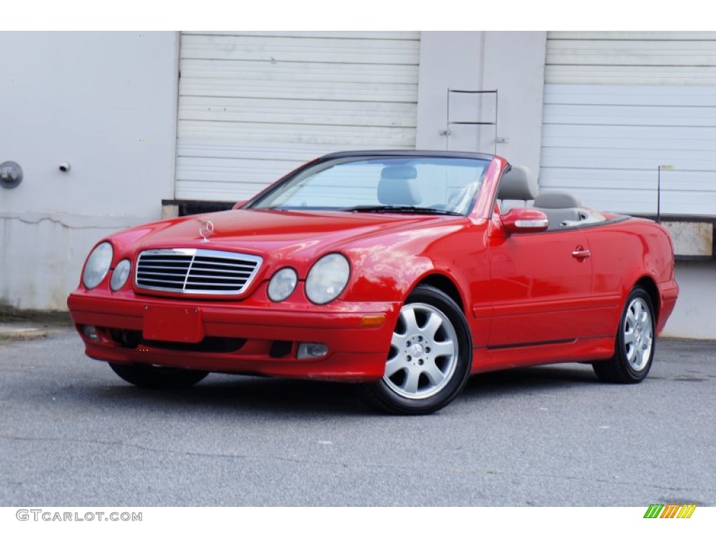 2001 Firemist Red Metallic MercedesBenz CLK 320 Cabriolet 95868929