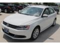 2014 Pure White Volkswagen Jetta SE Sedan  photo #3