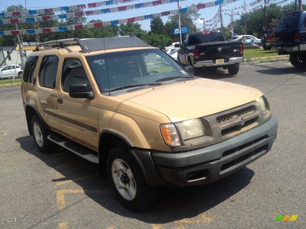 Khaki Beige 2001 Nissan Xterra SE V6 4x4 Exterior Photo #95876197