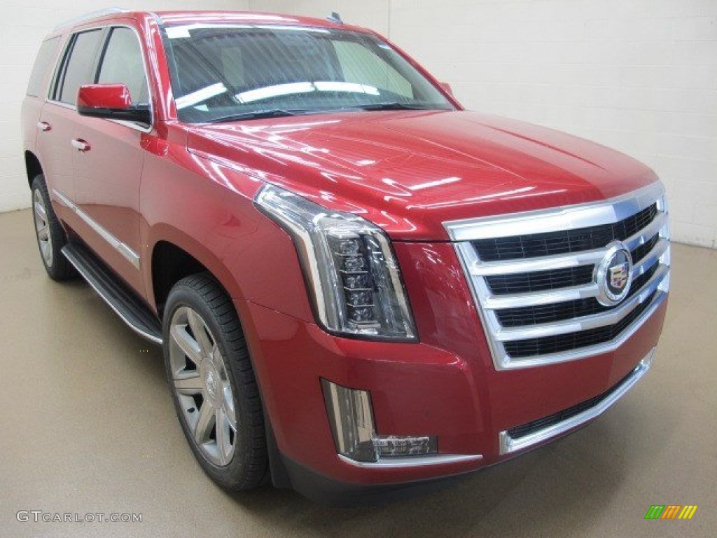 Crystal Red Tintcoat Cadillac Escalade