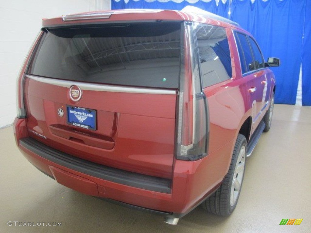 2015 Escalade Luxury 4WD - Crystal Red Tintcoat / Jet Black photo #8