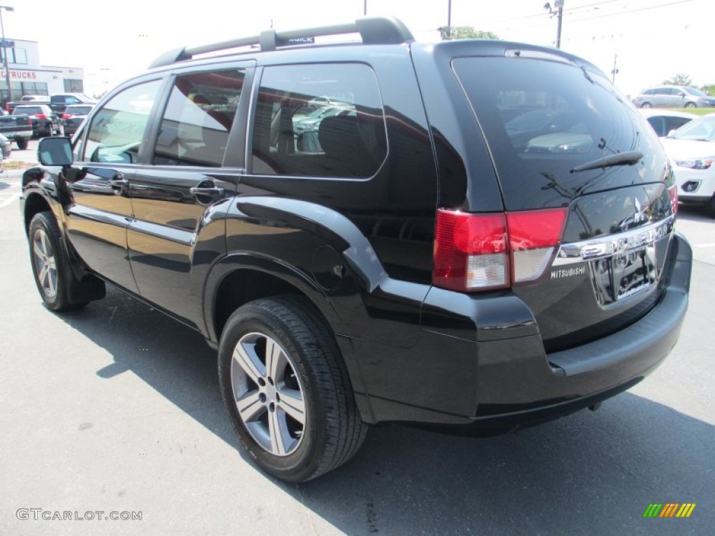 2011 Endeavor SE AWD - Kalapana Black / Black photo #5