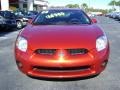 2008 Sunset Orange Pearlescent Mitsubishi Eclipse GS Coupe  photo #8